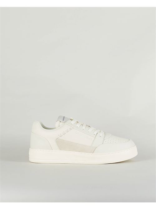 Sneakers with stitching detail in ASV regenerated leather Emporio Armani EMPORIO ARMANI |  | X4X657XR101T847